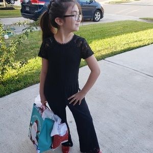 GB Girls Lace Jumpsuit Girls Size 10